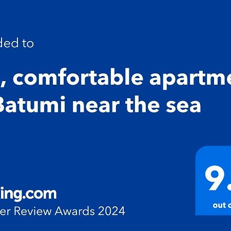 Big, Comfortable Apartment In Batumi Near The Sea Exteriér fotografie